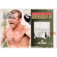 Joe Calzaghe 2011 ITG Ringside Boxing Gold Trunks Card #AM-32 /10