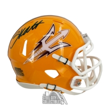 Cam Skattebo Autographed Arizona State Gold 2024 Mini Football Helmet - JSA