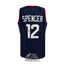 Cam Spencer Autographed Connecticut Custom Navy Basketball Jersey - BAS