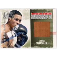 Hector Camacho Jr 2011 ITG Ringside Boxing Silver Trunks Card #AM-31 (Tan)