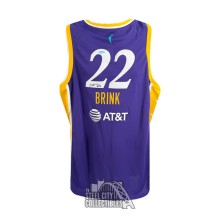 Cameron Brink Autographed Los Angeles Sparks Nike Purple Explorer Edition Basketball Jersey - UDA