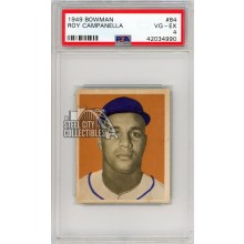 Roy Campanella 1949 Bowman Baseball Rookie Card #84 PSA 4 (990)