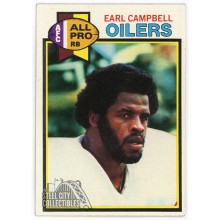 Earl Campbell 1979 Topps Rookie Card #390 (Corner dings)