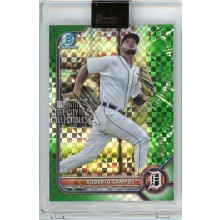 Roberto Campos 2022 Bowman Chrome X Green X-Fractor Card #BCP-216 14/31