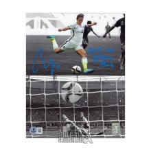 Carli Lloyd 2015 WC Golden Ball Autographed USWNT 8x10 Soccer Photo - BAS