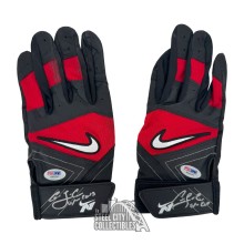 Carlos Correa Autographed Game Used Houston Astros 2013 Minor League Nike Batting Gloves - Mears LOA / PSA/DNA