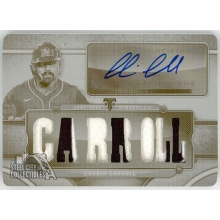 Corbin Carroll 2024 Topps Triple Threads Patch Autograph Printing Plate Card #TTAR-COR2 1/1