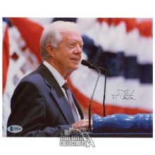 Jimmy Carter Autographed 8x10 Photo - BAS COA H50629