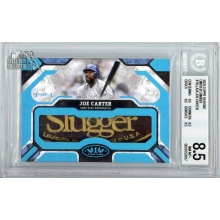 Joe Carter 2025 Topps Tier One Limited Lumber Bat Barrel Card #T1LL-JCA 1/1 BGS 8.5