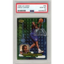 Vince Carter 1998-99 Upper Deck Ionix Basketball Rookie Card #65 PSA 10