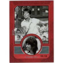 Rosie Casals 2020 Topps Transcendent Red Card #36 6/10