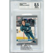 Macklin Celebrini 2024-25 Topps Now Debut Rookie Sticker #6 BGS 8.5 (New Label)