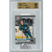 Macklin Celebrini 2024-25 Topps Now Debut Rookie Sticker #6 BGS 10 (New Label)