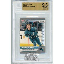 Macklin Celebrini 2024-25 Topps Now Debut Rookie Sticker #6 BGS 9.5 (New Label)