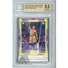 John Cena 2020 Topps WWE Transcendent Wins Hell In A Cell BGS 9.5 Gem Mint