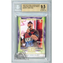 John Cena 2020 Topps WWE Transcendent Cena Exposes The Rock BGS 9.5 Gem Mint