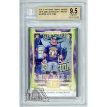 John Cena 2020 Topps WWE Transcendent Survives Chairs Match BGS 9.5 Gem Mint