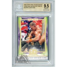 John Cena 2020 Topps WWE Transcendent Tapes Batista BGS 9.5 Gem Mint