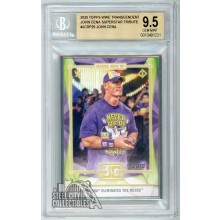 John Cena 2020 Topps WWE Transcendent Cena Eliminates The Nexus BGS 9.5 Gem Mint