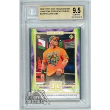John Cena 2020 Topps WWE Transcendent Cena Gets Revenge BGS 9.5 Gem Mint