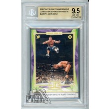 John Cena 2020 Topps WWE Transcendent Cena & Orton Compete BGS 9.5 Gem Mint