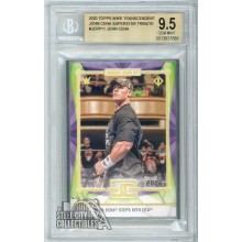 John Cena 2020 Topps WWE Transcendent Cena Steps Into ECW BGS 9.5 Gem Mint