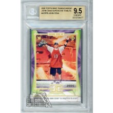John Cena 2020 Topps WWE Transcendent Cena Drafted To Raw BGS 9.5 Gem Mint