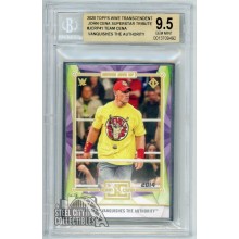 John Cena 2020 Topps WWE Transcendent Cena Vanquishes Authority BGS 9.5 Gem Mint