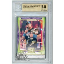 John Cena 2020 Topps WWE Transcendent First U.S. Open Challenge BGS 9.5 Gem Mint