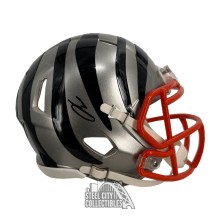 Chad Johnson Autographed Cincinnati Bengals Flash Mini Football Helmet - BAS