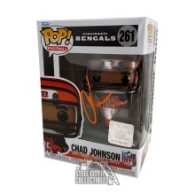 Chad Johnson Autographed Cincinnati Bengals Funko Pop - BAS