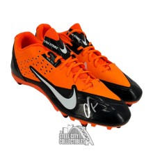 Chad Johnson Autographed Nike Alpha Strike Football Cleats - BAS