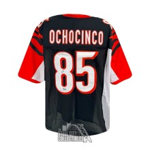 Chad Johnson Autographed Cincinnati Custom Black Football Jersey - BAS (Ochocinco)