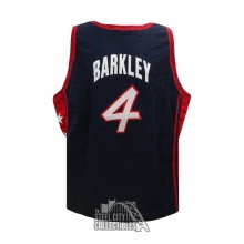 1996 Charles Barkley Game Used Team USA Olympic Basketball Jersey - MEARS LOA