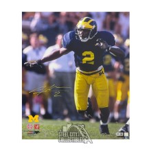 Charles Woodson Autographed Michigan 16x20 Football Photo - BAS