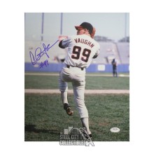 Charlie Sheen Autographed Wild Thing Major League #99 Throwing 11x14 Photo - BAS