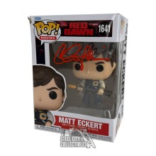 Charlie Sheen Autographed Red Dawn Funko Pop - BAS (Damaged Box)