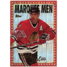Chris Chelios 1995-96 Topps Marquee Men Power Boosters Card #8