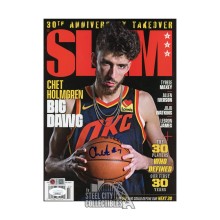 Chet Holmgren Autographed SLAM Basketball Magazine - JSA