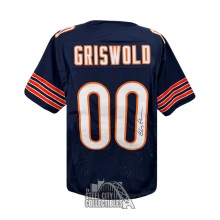 Chevy Chase Autographed Griswold Custom Football Jersey - BAS COA