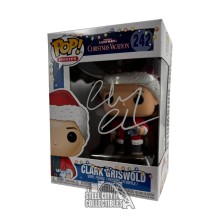 Chevy Chase Autographed Christmas Vacation Clark Griswold Funko Pop - BAS (White Ink)