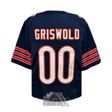 Chevy Chase Autographed Griswold Custom Chicago Football Jersey - JSA