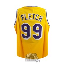 Chevy Chase Autographed Fletch Custom Basketball Jersey - BAS (Black Ink)