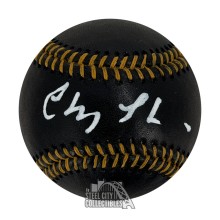 Chevy Chase Autographed Official Black MLB Baseball - BAS