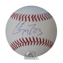 Christian McCaffrey Autographed Official MLB Baseball - BAS