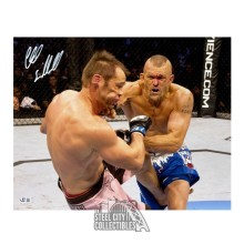 Chuck Liddell Autographed 16x20 Photo - BAS (Fighting)