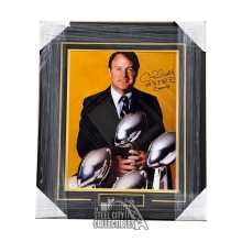 Chuck Noll SB Champs Autographed Pittsburgh Steelers 16x20 Framed Photo - JSA