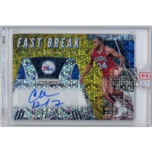 Charles Barkley 2019-20 Panini Prizm Fast Break Prizm Auto Card #FB-CBK 10/10