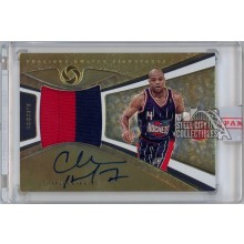 Charles Barkley 2019-20 Panini Opulence Precious Patch Autograph Card 05/10