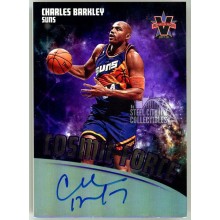 Charles Barkley 2017-18 Panini Vanguard Cosmic Force Auto Card #CG-CBK 12/15